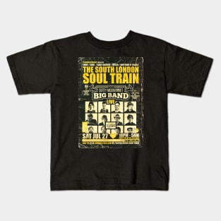 POSTER TOUR - SOUL TRAIN THE SOUTH LONDON 85 Kids T-Shirt